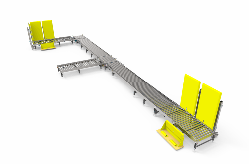 Barreras de protección caida pallets